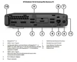 HP ELITEDESK 705 G4 DM RYZEN 5 2400G