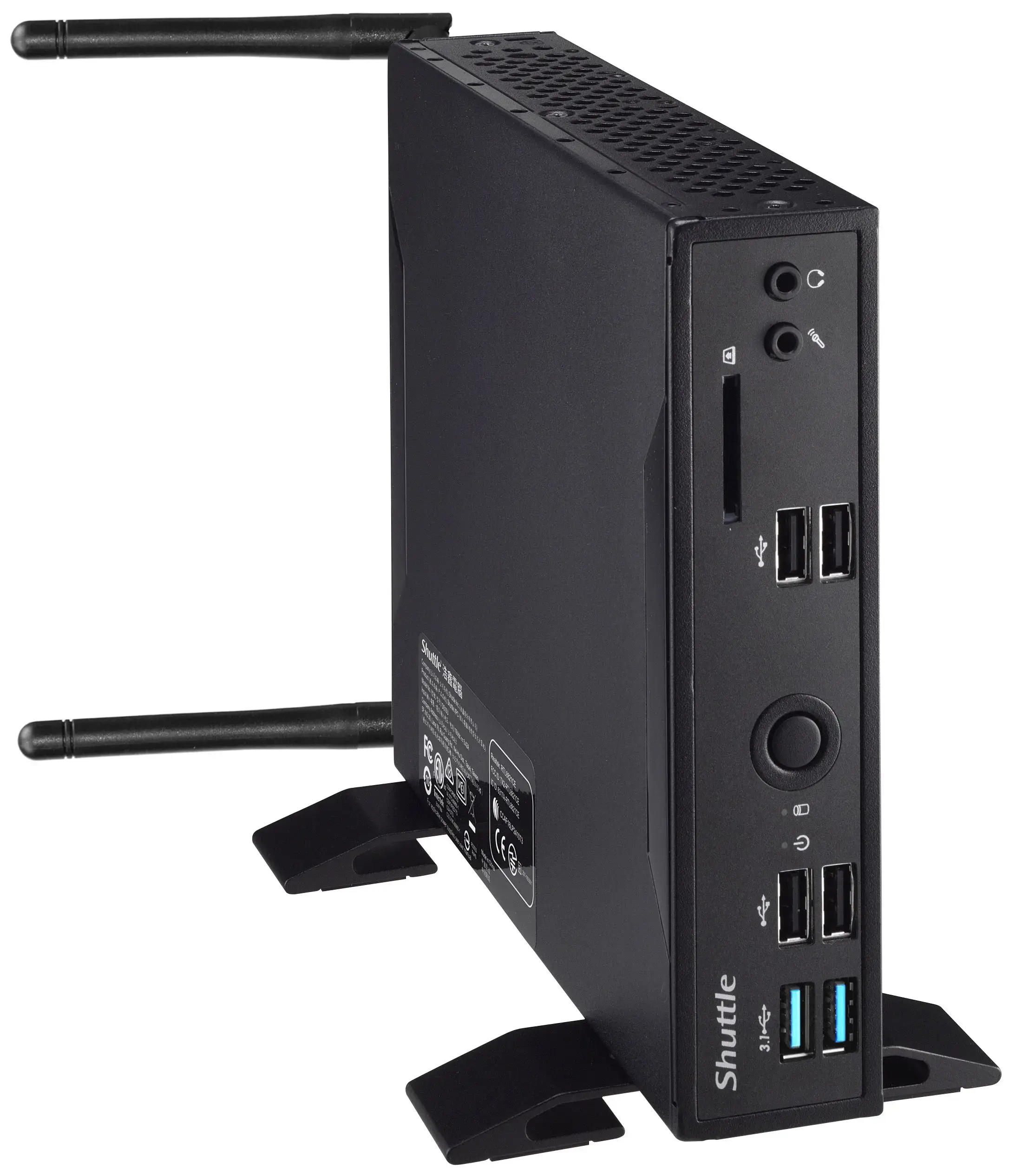 DS10U-3d_view-L-2_ant SHUTLLE DS20U i3-10110U 8GB RAM 240 SSD
