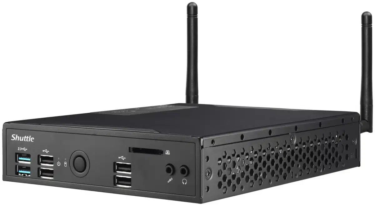 SHUTLLE DS10U i3-8145U 8GB RAM 128 SSD