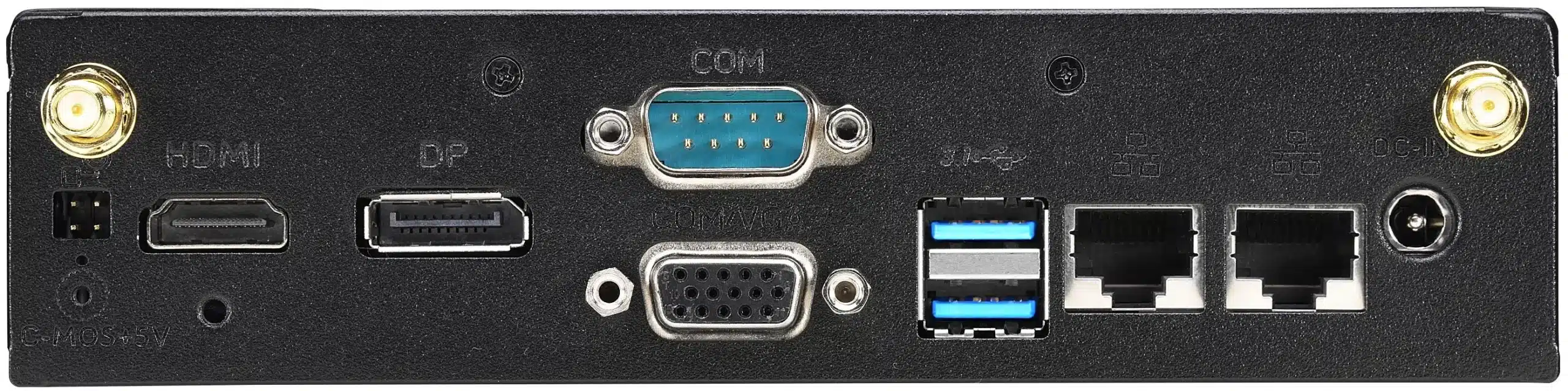 DS10U-backview SHUTLLE DS10U i3-8145U 8GB RAM 128 SSD