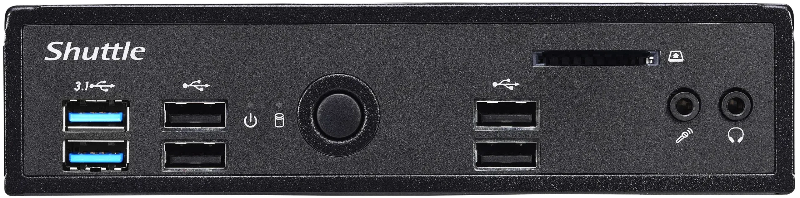 DS10U-frontview SHUTLLE DS20U i3-10110U 8GB RAM 240 SSD