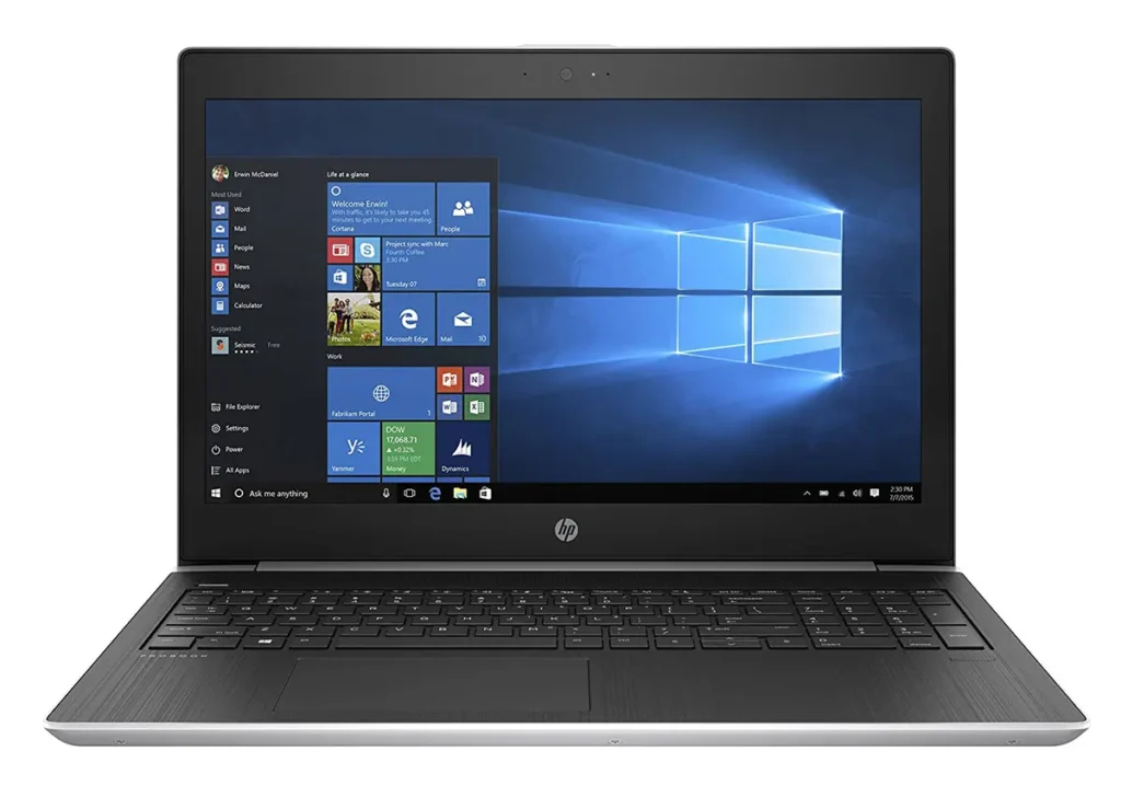 HP Probook 450 G8 i5-1135G7/8GB/15.6" Fhd/256 SSD NVME Grado B 3 HP 450 G5 i7-8550U /16 GB /15,6″ FHD /256 SSD NVMe